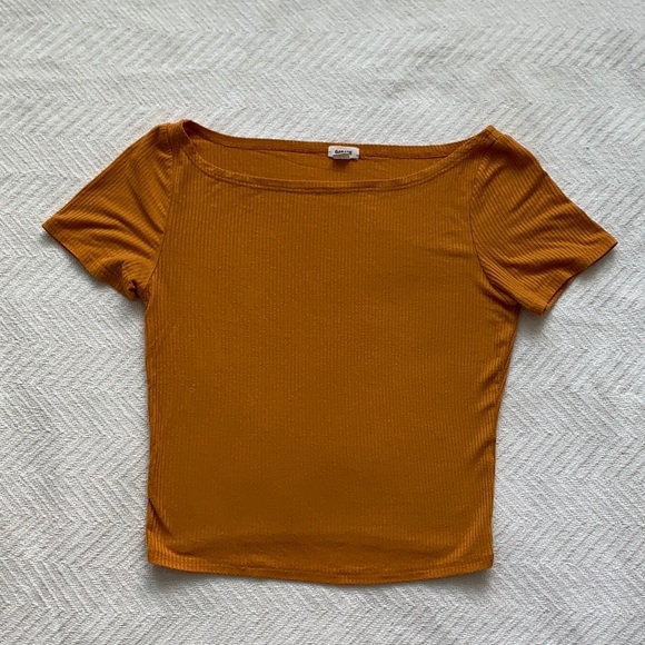 Set Of 3 Garage Soft Ribbed Crop Tops - Picture 4 of 9
